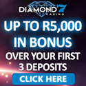 Diamond 7 casino R5000 bonus