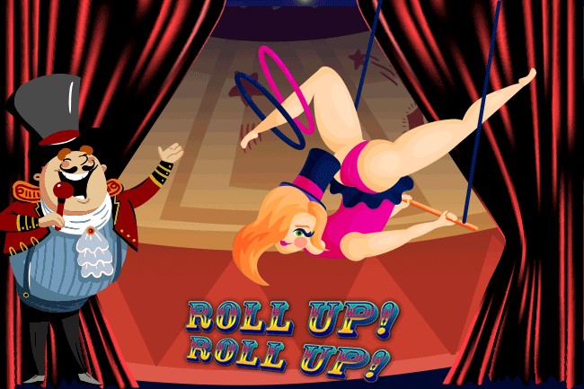 Roll up roll up video slot game play