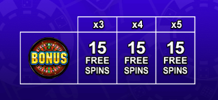 Grand Special on Vegas Triple Free Spins Symbol