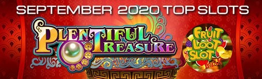 September 2020 Top Slots